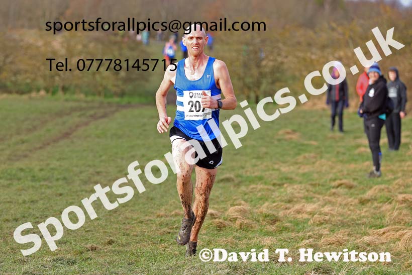 Mens 35 to 64, 2024 NEMAA Cross Country Champs., Wallsend. Photo: David T. Hewitson/Sports for All Pics